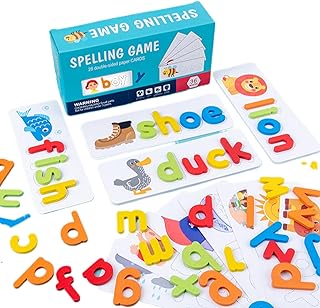 Alphabet Puzzle Toy Learning Educational Toys Spell Letter Matching Game for Preschool Toddlers Kids, Christmas Birthday Gifts