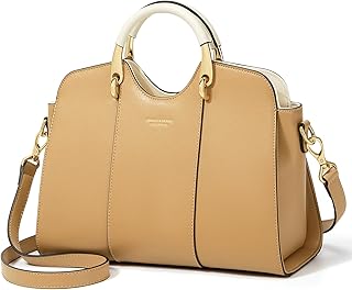 Satchel Bag for Women Fashion Leather Ladies Top Handle Tote Shoulder Bag Purses and Handbags