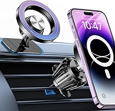 Kaistyle for Magsafe Car Mount【Strong Magnets】Magnetic Phone Holder for Car Phone Holder Mount Dash Mounted Holders Phone Holders for Your Car Accessories for Women Men for iPhone 17 Pro Max 16 15 14