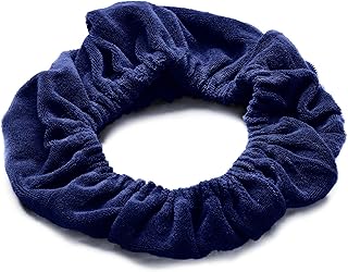 Tassi Reusable Spa Headband Wrap for Women - Hair Holder for Washing Face, Skincare, Makeup, Facials & Cleansing - Keeps Hair Back with No Mess or Marks - One Size Fits All - Robin's Egg Blue