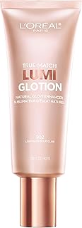 L'Oreal Paris Makeup True Match Lumi Glotion, Natural Glow Enhancer, Illuminator Highlighter, Bronzing Drops For a Sun-Kissed Glow, 902 Light