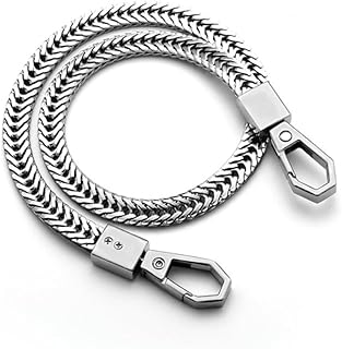 41Cm Stainless Steel Rock Punk Long Metal Wallet Belt Chain Keychain for Men Personalized Motorcycle Accessories